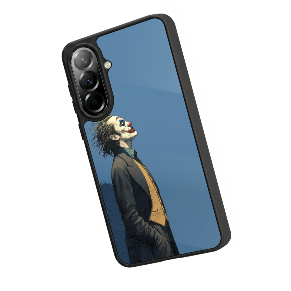 Samsung Galaxy A37 Uyumlu Joker Tasarımlı Glossy Premium Kılıf