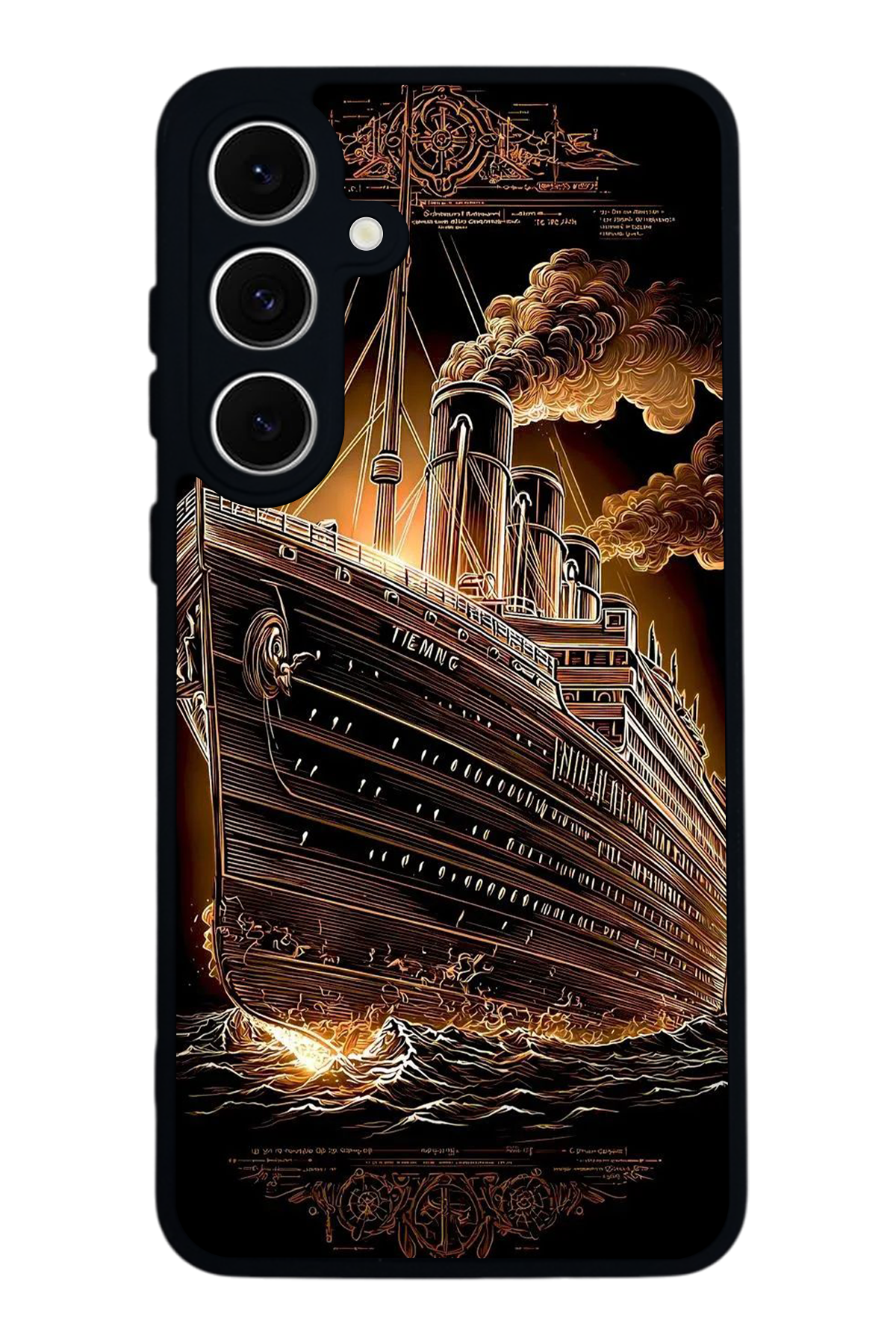 Samsung Galaxy S24 FE Uyumlu Korsan Tasarımlı Glossy Premium Kılıf
