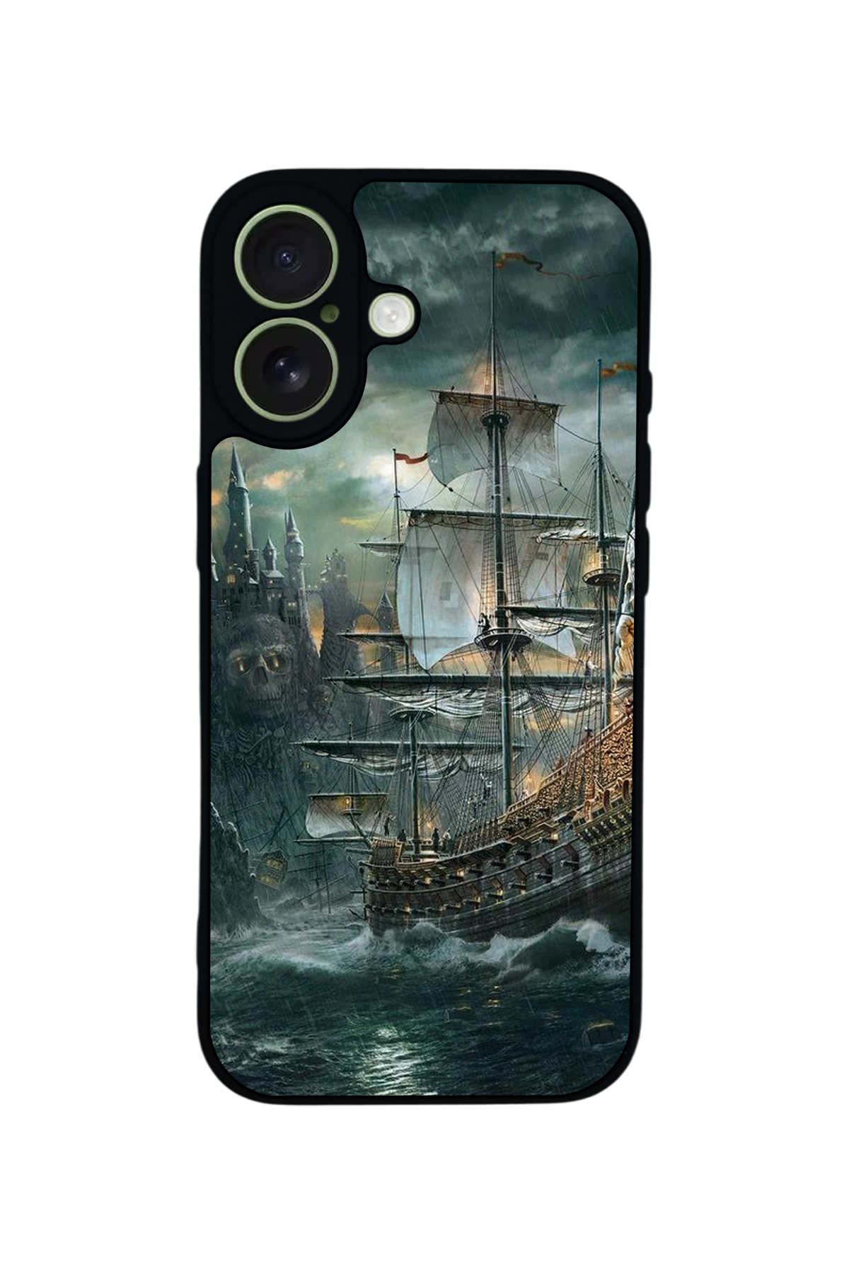iPhone 17 Uyumlu Korsan Tasarımlı Glossy Premium Kılıf