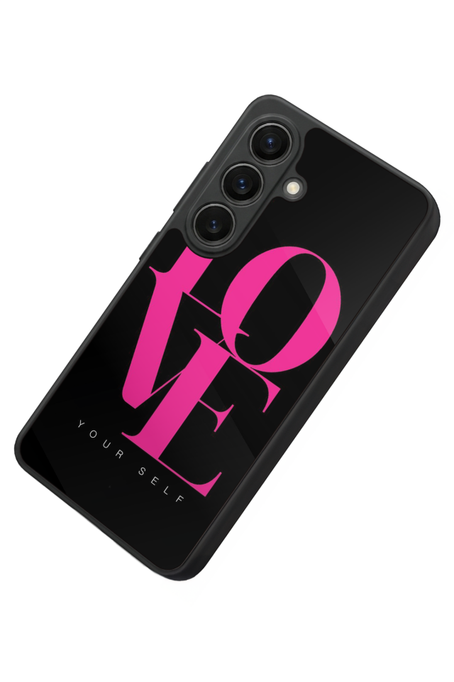 Samsung Galaxy S26 Uyumlu Love Tasarımlı Glossy Premium Kılıf