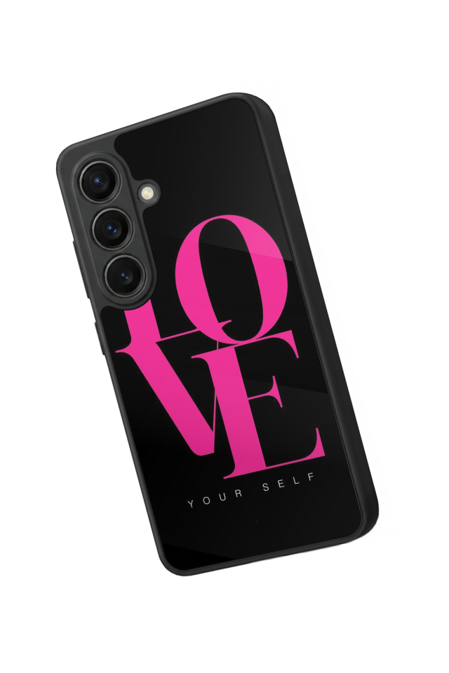 Samsung Galaxy S26 Uyumlu Love Tasarımlı Glossy Premium Kılıf