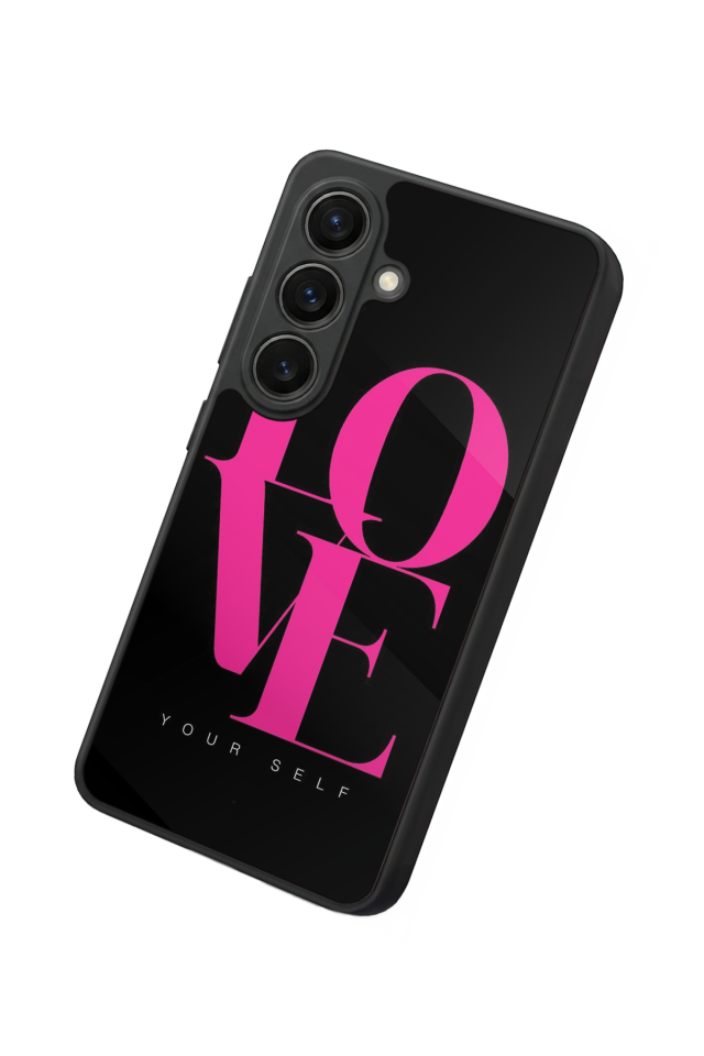 Samsung Galaxy S26 Uyumlu Love Tasarımlı Glossy Premium Kılıf