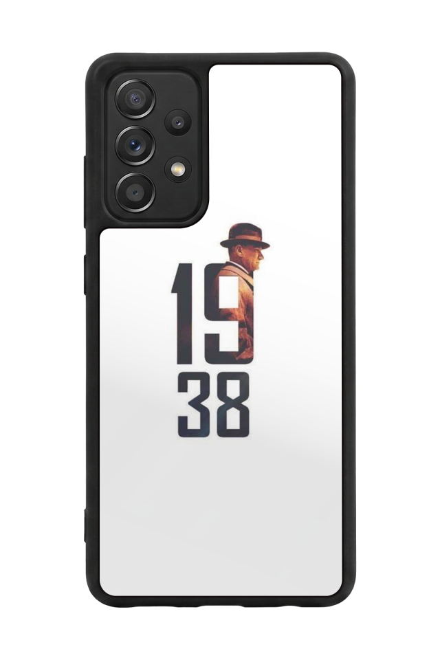 Samsung Galaxy A72 Uyumlu Mustafa Kemal Ataturk Tasarımlı Glossy Premium Kılıf