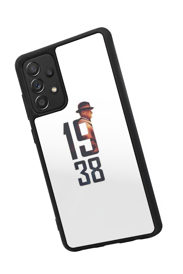 Samsung Galaxy A72 Uyumlu Mustafa Kemal Ataturk Tasarımlı Glossy Premium Kılıf