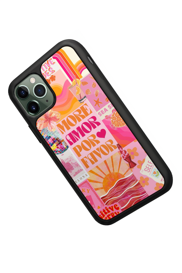 iPhone 11 Pro Uyumlu Poster Tasarımlı Glossy Premium Kılıf
