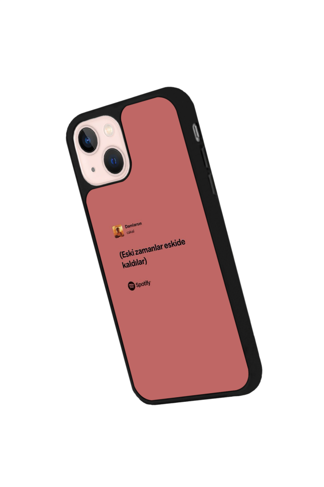 iPhone 15 Plus Uyumlu Sarki Sozleri Tasarımlı Glossy Premium Kılıf