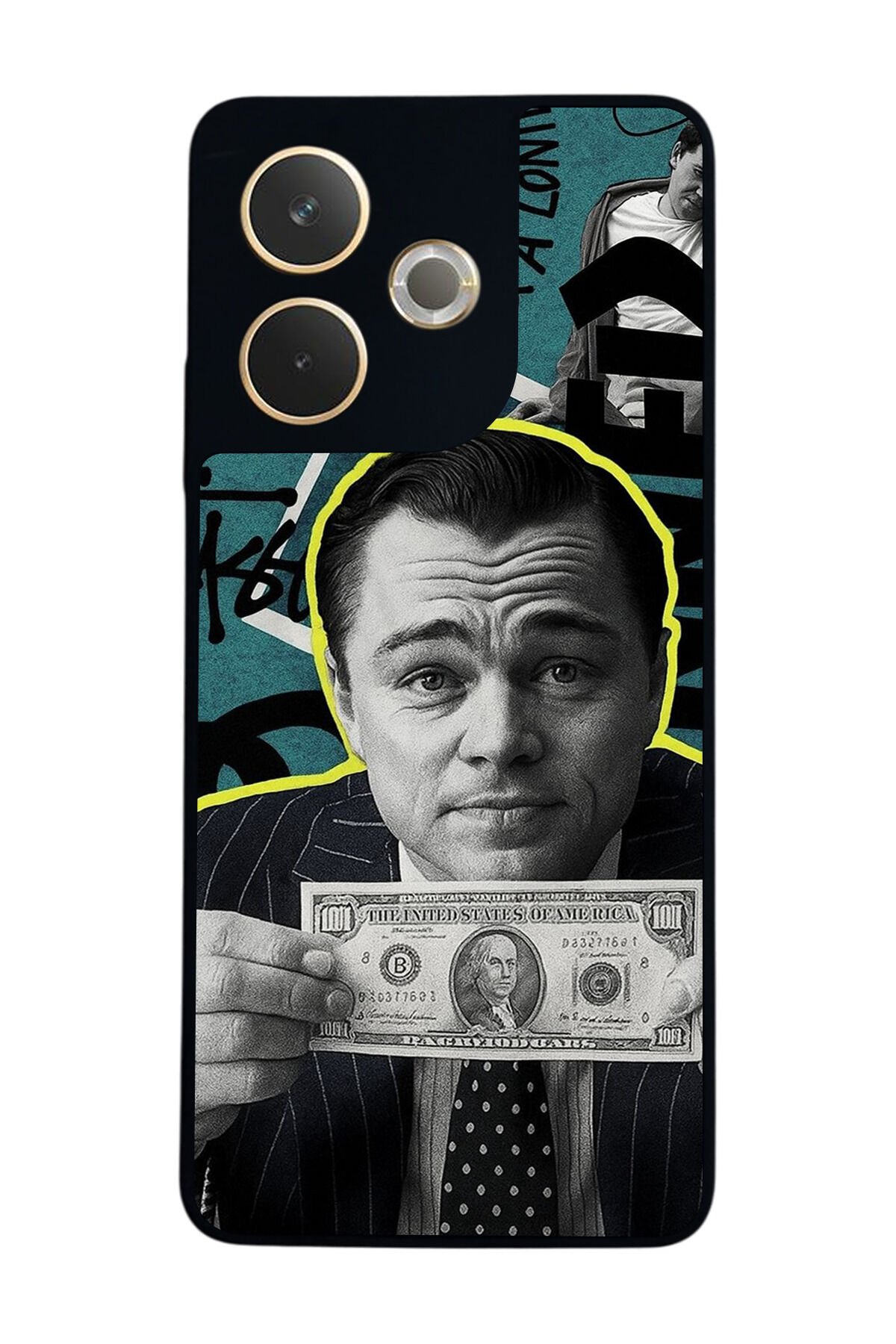 Oppo A5 Pro Uyumlu TheWolf Tasarımlı Glossy Premium Kılıf