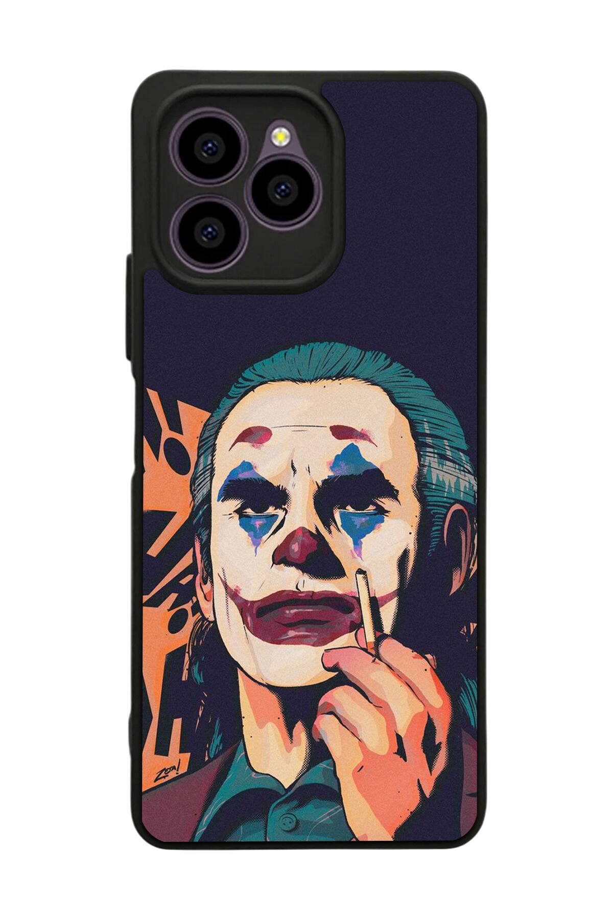 Omix X6 Uyumlu Joker Tasarımlı Glossy Premium Kılıf