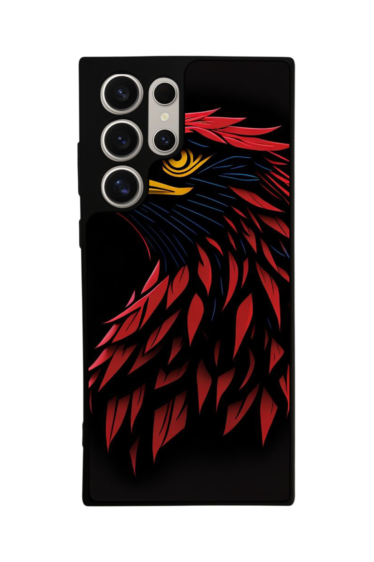 Samsung Galaxy S24 Ultra Uyumlu Besiktas Tasarımlı Glossy Premium Kılıf