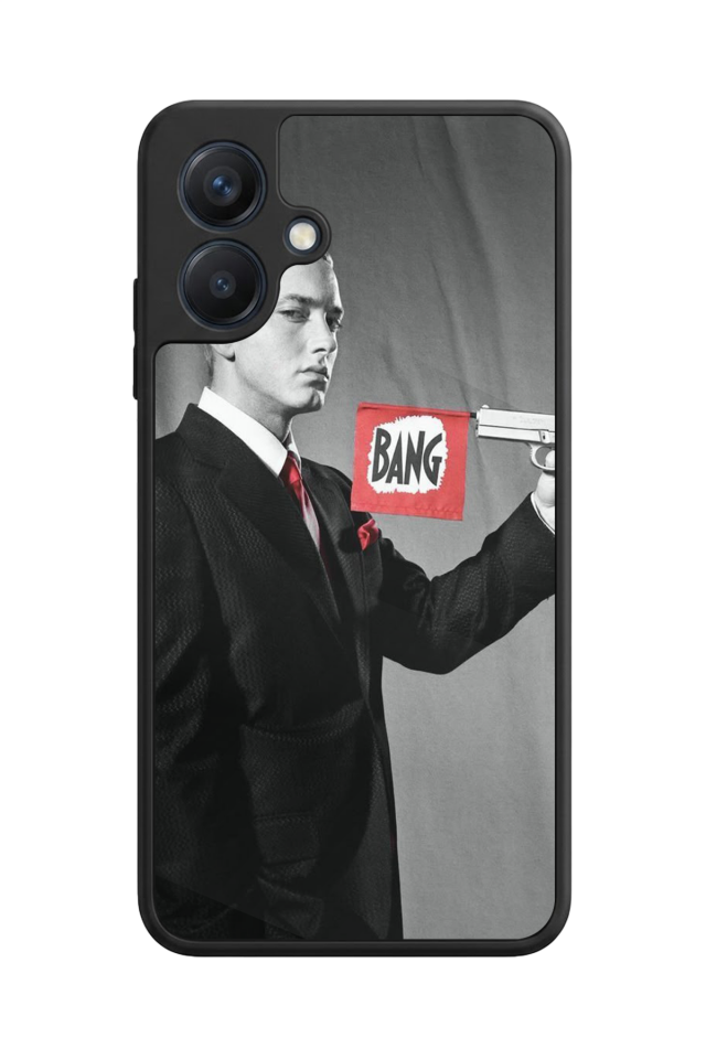 Samsung Galaxy A07 Uyumlu Eminem Tasarımlı Glossy Premium Kılıf
