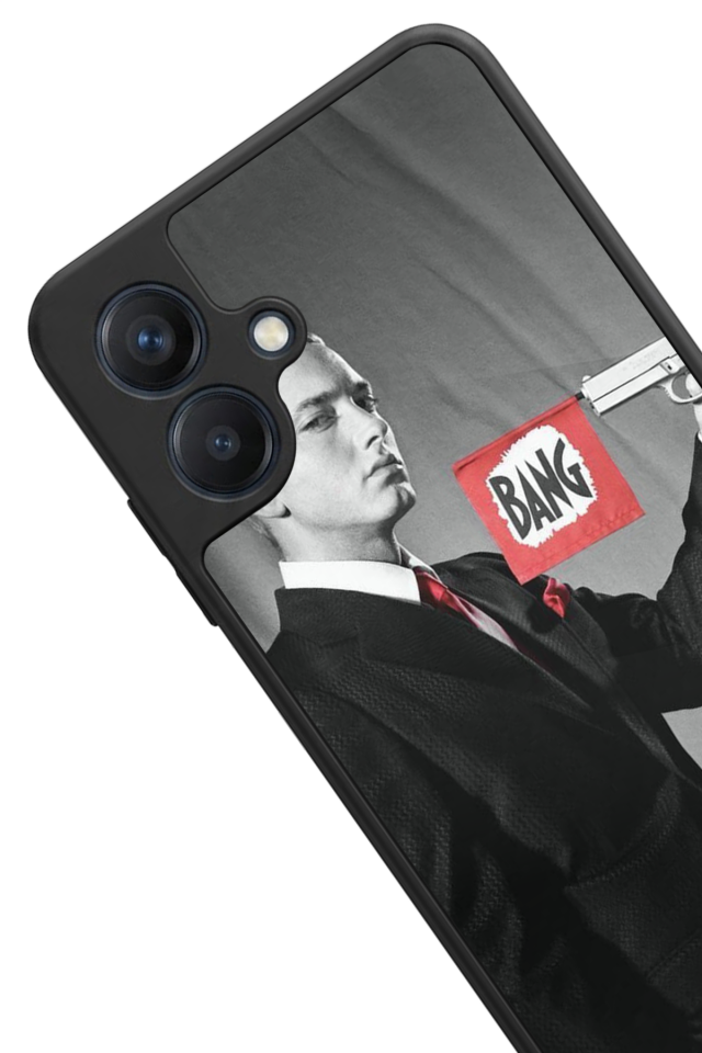 Samsung Galaxy A07 Uyumlu Eminem Tasarımlı Glossy Premium Kılıf