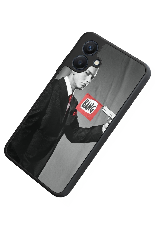 Samsung Galaxy A07 Uyumlu Eminem Tasarımlı Glossy Premium Kılıf