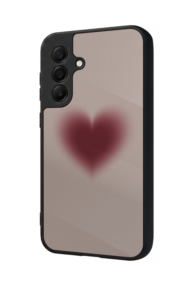 Samsung Galaxy A17 Uyumlu Kalp Love Tasarımlı Glossy Premium Kılıf