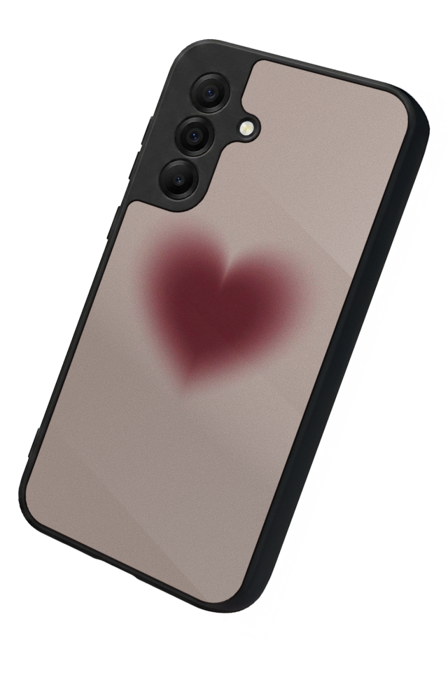 Samsung Galaxy A17 Uyumlu Kalp Love Tasarımlı Glossy Premium Kılıf