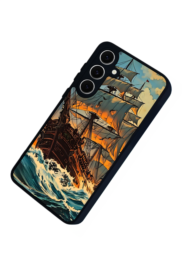 Samsung Galaxy S24 FE Uyumlu Korsan Tasarımlı Glossy Premium Kılıf