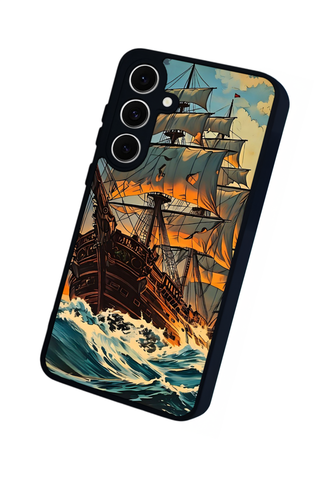 Samsung Galaxy S24 FE Uyumlu Korsan Tasarımlı Glossy Premium Kılıf