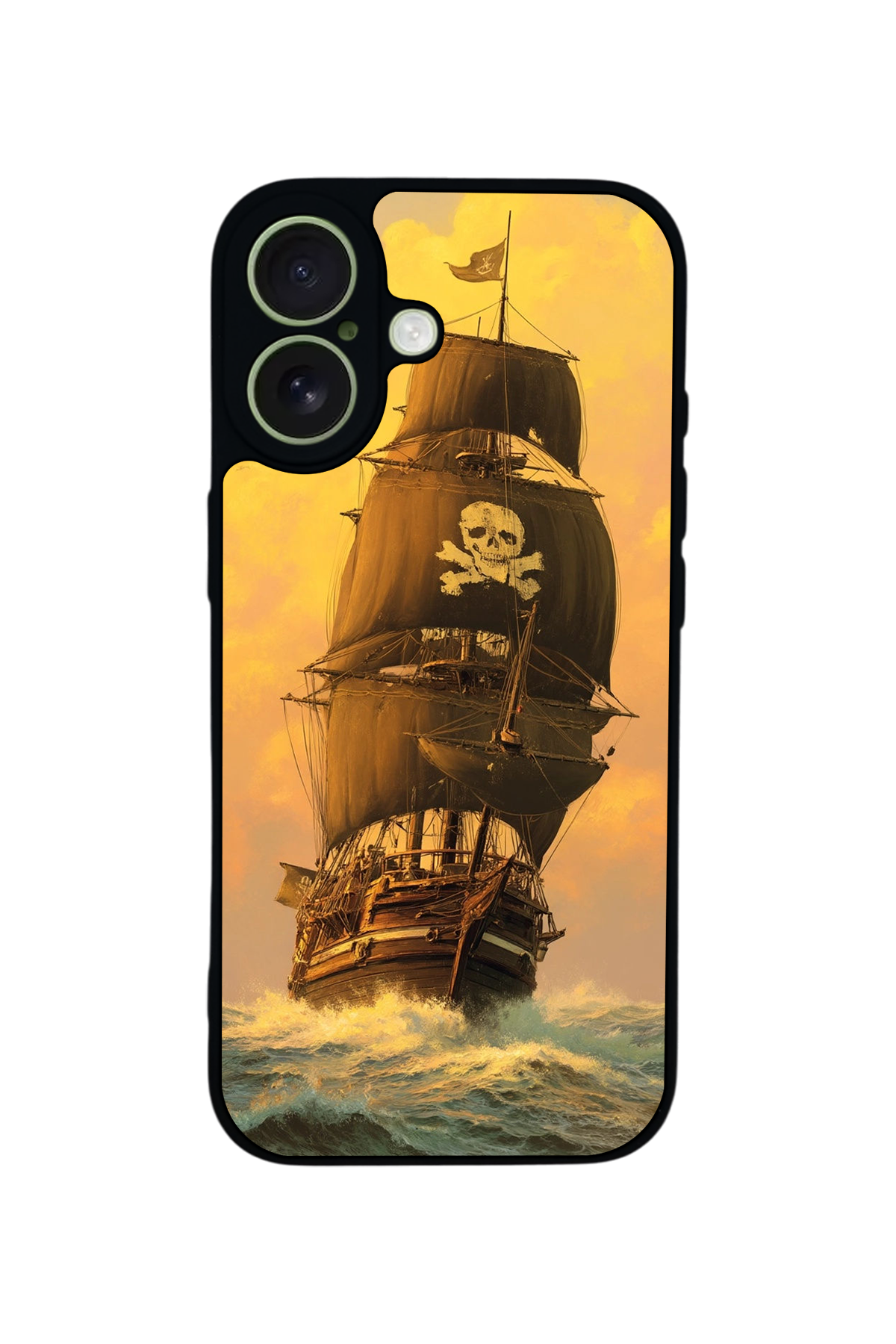 iPhone 17 Uyumlu Korsan Tasarımlı Glossy Premium Kılıf