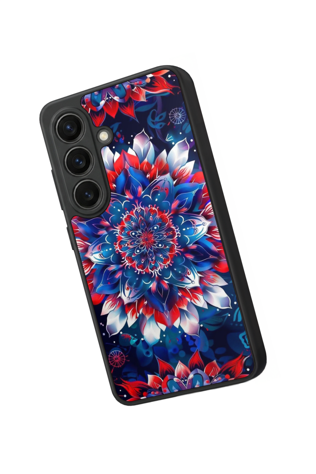 Samsung Galaxy S26 Uyumlu Mandala Tasarımlı Glossy Premium Kılıf