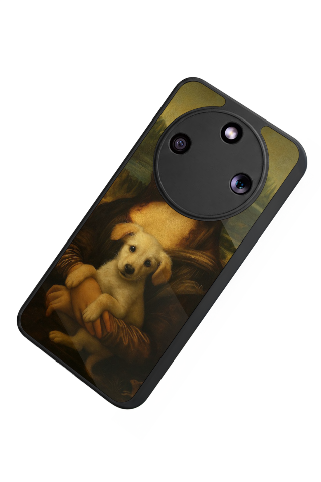 Honor Magic 8 Lite Uyumlu Monalisa Tasarımlı Glossy Premium Kılıf