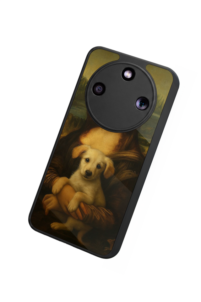 Honor Magic 8 Lite Uyumlu Monalisa Tasarımlı Glossy Premium Kılıf