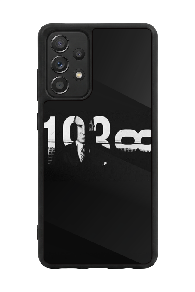 Samsung Galaxy A72 Uyumlu Mustafa Kemal Ataturk Tasarımlı Glossy Premium Kılıf