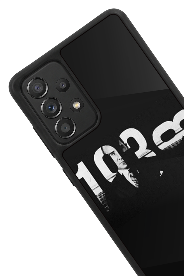 Samsung Galaxy A72 Uyumlu Mustafa Kemal Ataturk Tasarımlı Glossy Premium Kılıf
