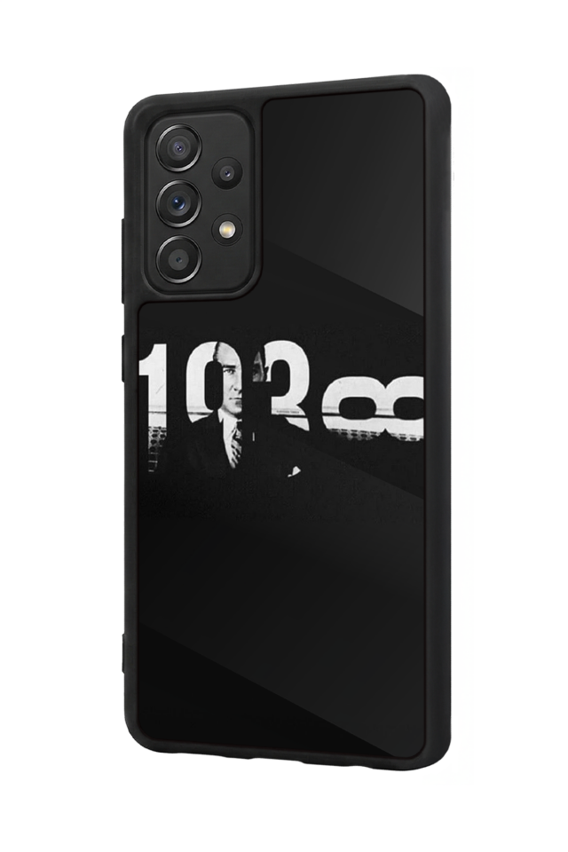 Samsung Galaxy A72 Uyumlu Mustafa Kemal Ataturk Tasarımlı Glossy Premium Kılıf