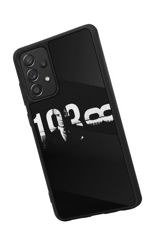 Samsung Galaxy A72 Uyumlu Mustafa Kemal Ataturk Tasarımlı Glossy Premium Kılıf