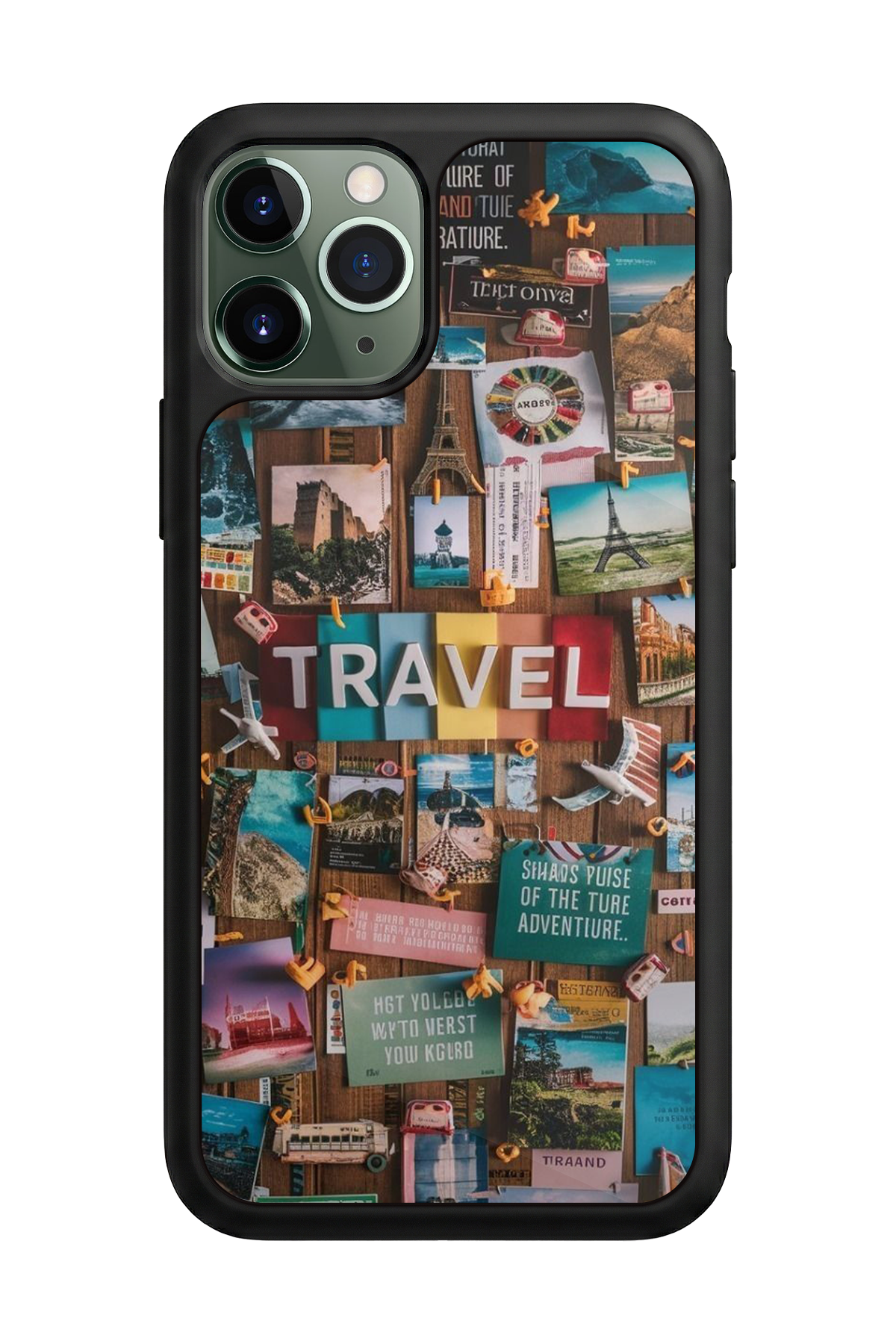 iPhone 11 Pro Uyumlu Poster Tasarımlı Glossy Premium Kılıf