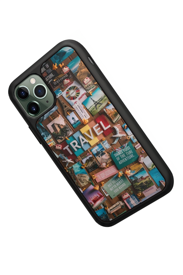 iPhone 11 Pro Uyumlu Poster Tasarımlı Glossy Premium Kılıf