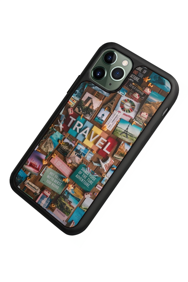 iPhone 11 Pro Uyumlu Poster Tasarımlı Glossy Premium Kılıf