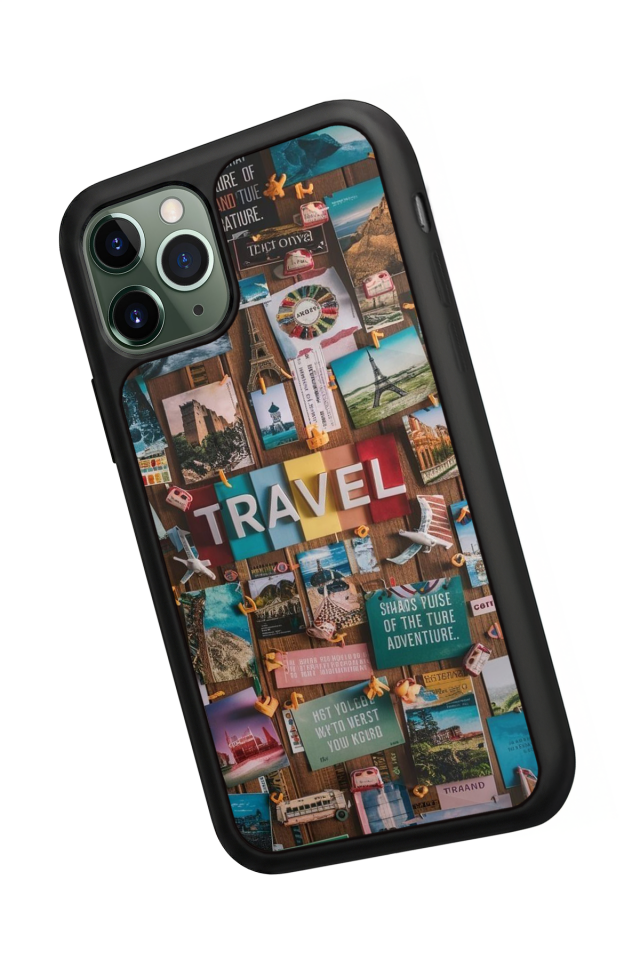 iPhone 11 Pro Uyumlu Poster Tasarımlı Glossy Premium Kılıf
