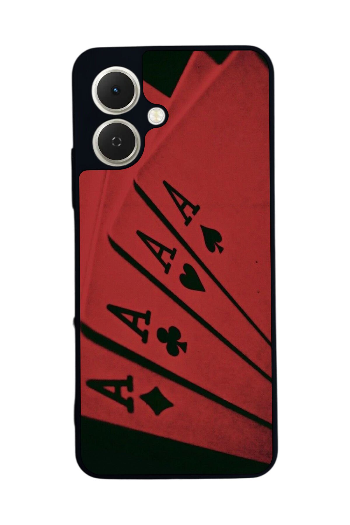 Tecno Spark GO 2 Uyumlu Kart Tasarımlı Glossy Premium Kılıf