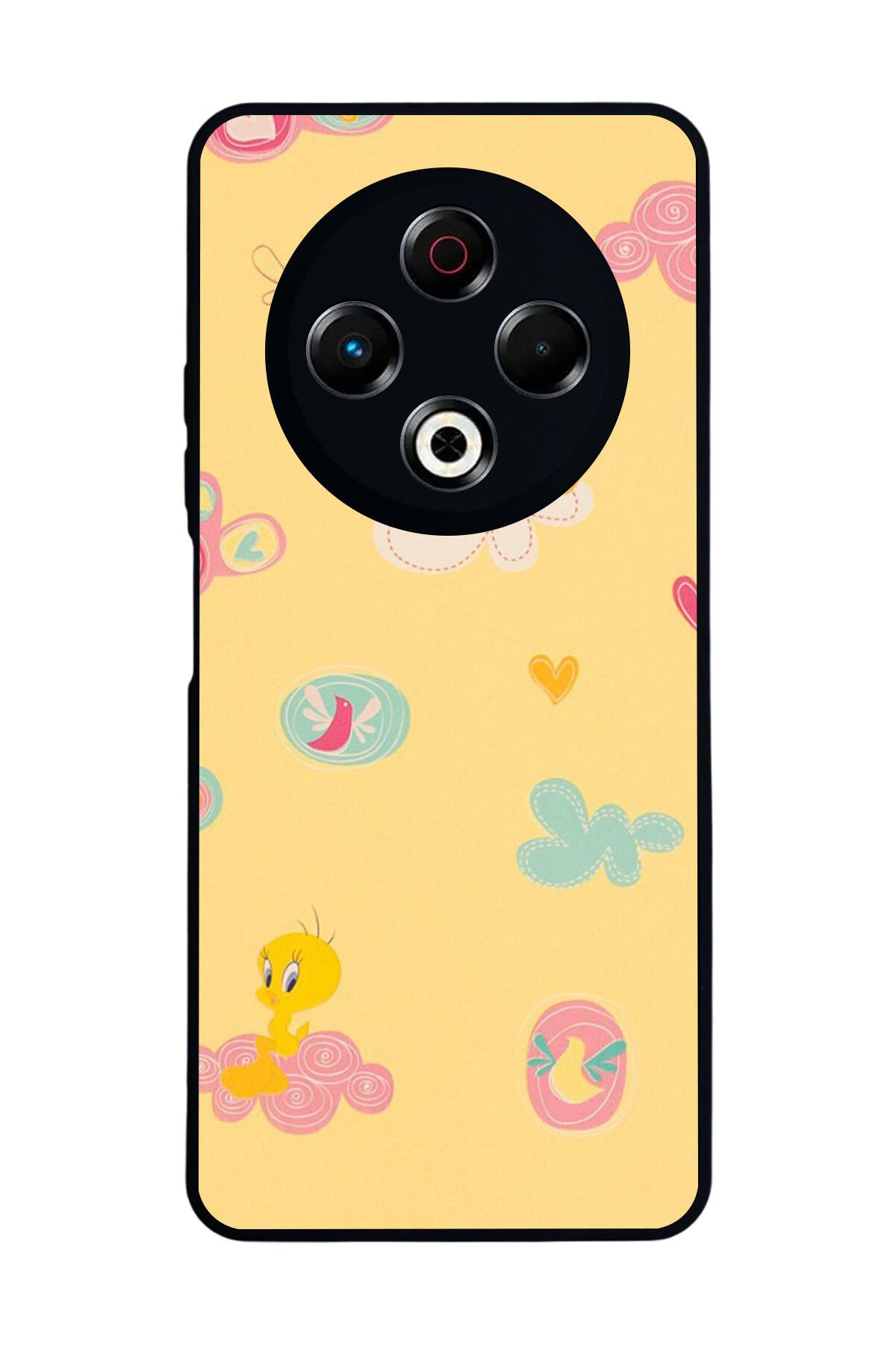 Tecno Spark 30 Uyumlu Tweety Tasarımlı Glossy Premium Kılıf