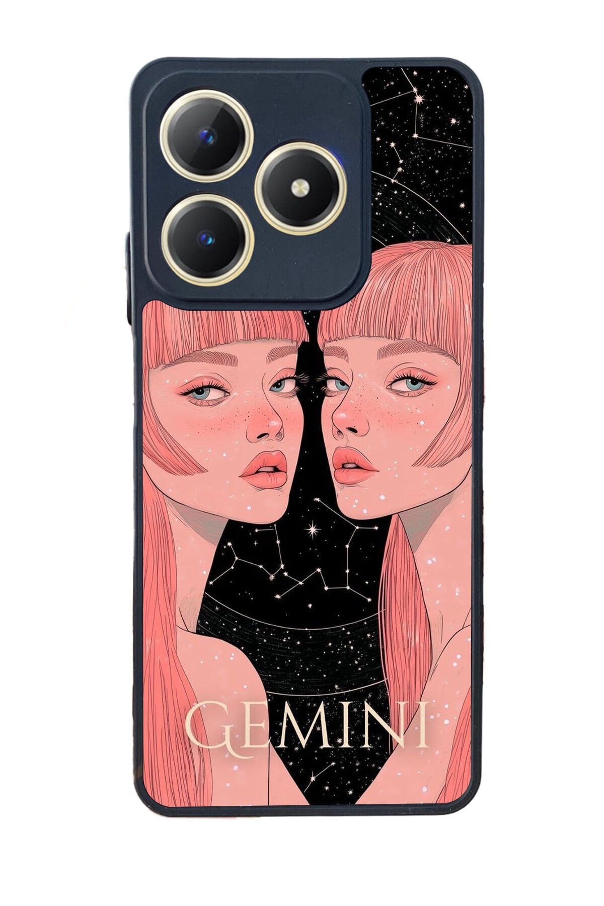 Realme C63 Mat Uyumlu Siyah Kılıf – Yumuşak Silikon, Koruyucu, Şok Emici Kapak