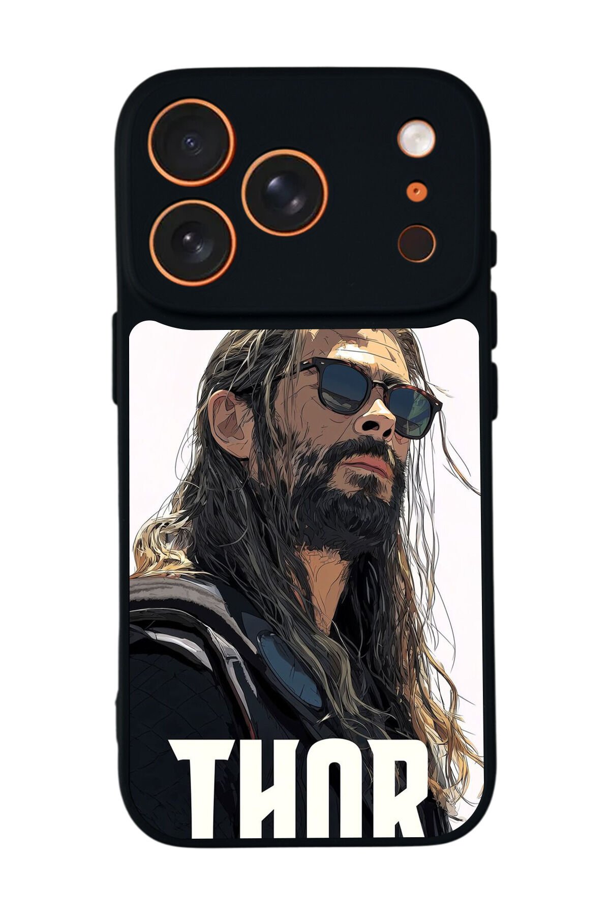 iPhone 17 Pro Max Uyumlu Thor Tasarımlı Glossy Premium Kılıf