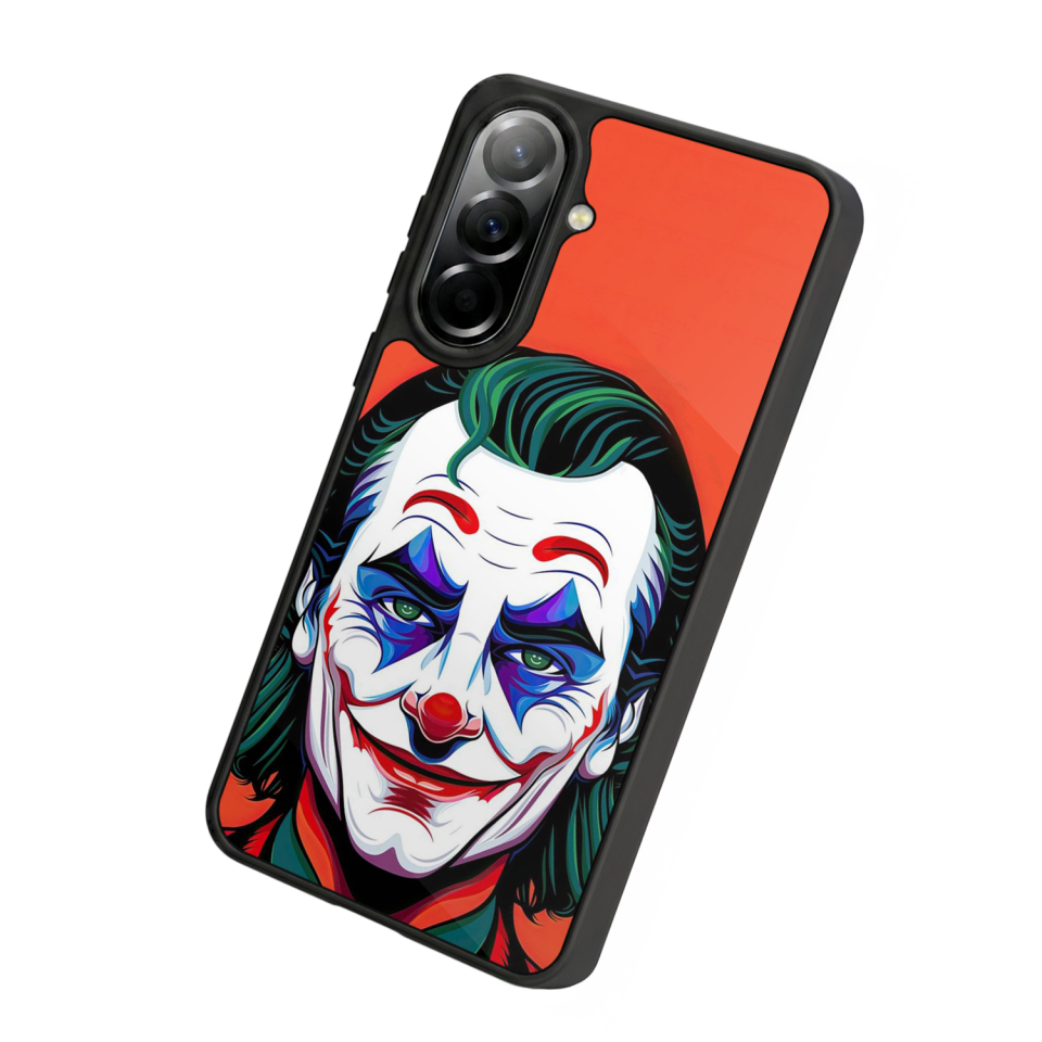 Samsung Galaxy A37 Uyumlu Joker Tasarımlı Glossy Premium Kılıf