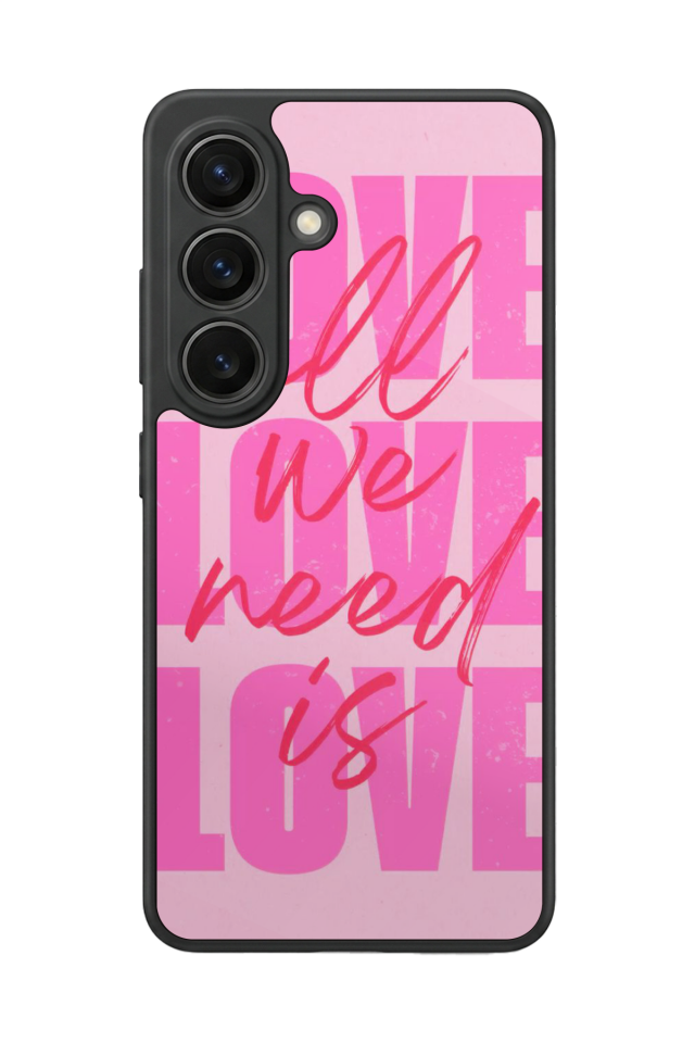 Samsung Galaxy S26 Uyumlu Love Tasarımlı Glossy Premium Kılıf