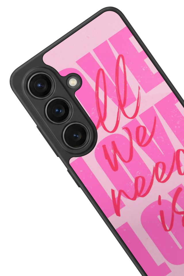 Samsung Galaxy S26 Uyumlu Love Tasarımlı Glossy Premium Kılıf