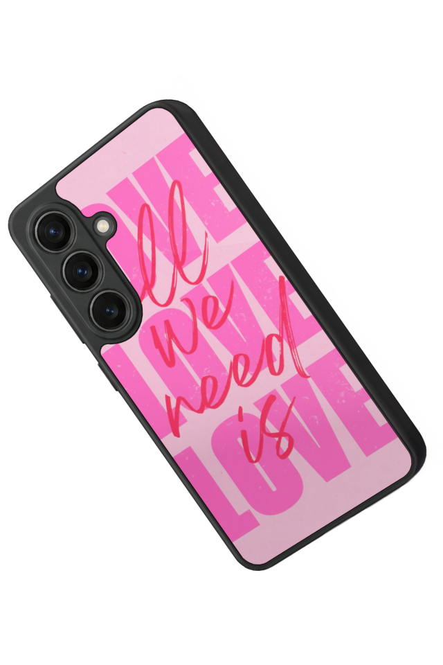 Samsung Galaxy S26 Uyumlu Love Tasarımlı Glossy Premium Kılıf