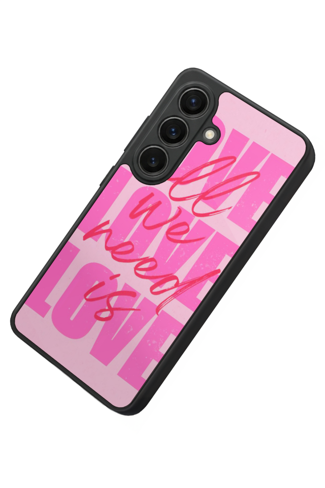 Samsung Galaxy S26 Uyumlu Love Tasarımlı Glossy Premium Kılıf