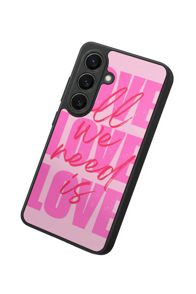 Samsung Galaxy S26 Uyumlu Love Tasarımlı Glossy Premium Kılıf