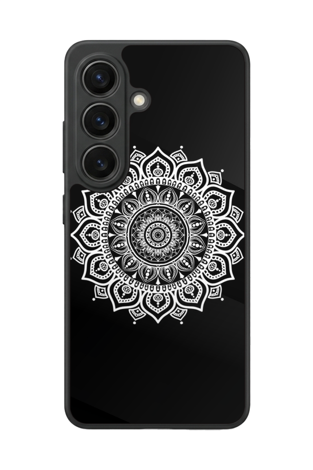 Samsung Galaxy S26 Uyumlu Mandala Tasarımlı Glossy Premium Kılıf
