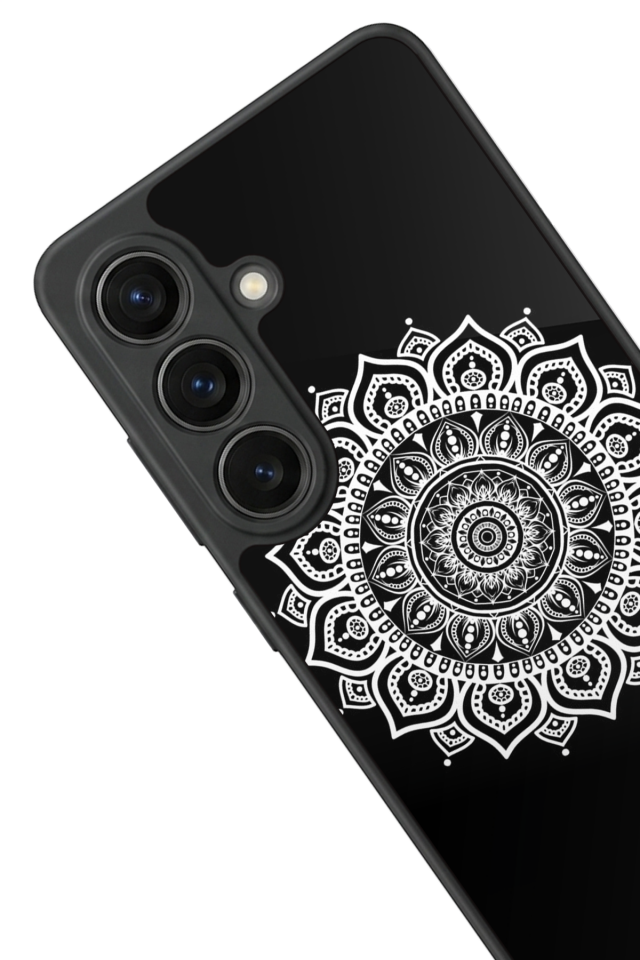 Samsung Galaxy S26 Uyumlu Mandala Tasarımlı Glossy Premium Kılıf