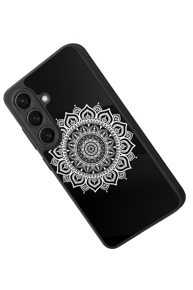 Samsung Galaxy S26 Uyumlu Mandala Tasarımlı Glossy Premium Kılıf