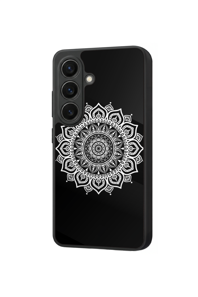 Samsung Galaxy S26 Uyumlu Mandala Tasarımlı Glossy Premium Kılıf
