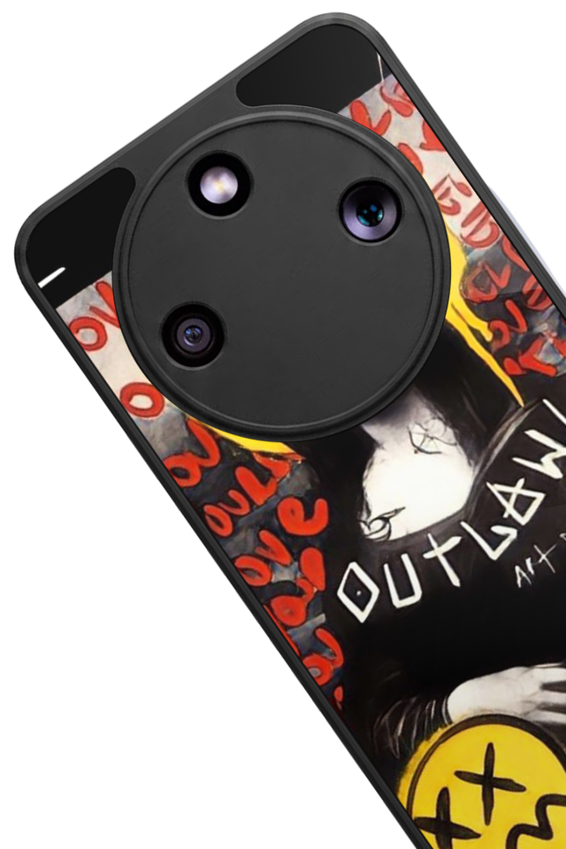 Honor Magic 8 Lite Uyumlu Monalisa Tasarımlı Glossy Premium Kılıf