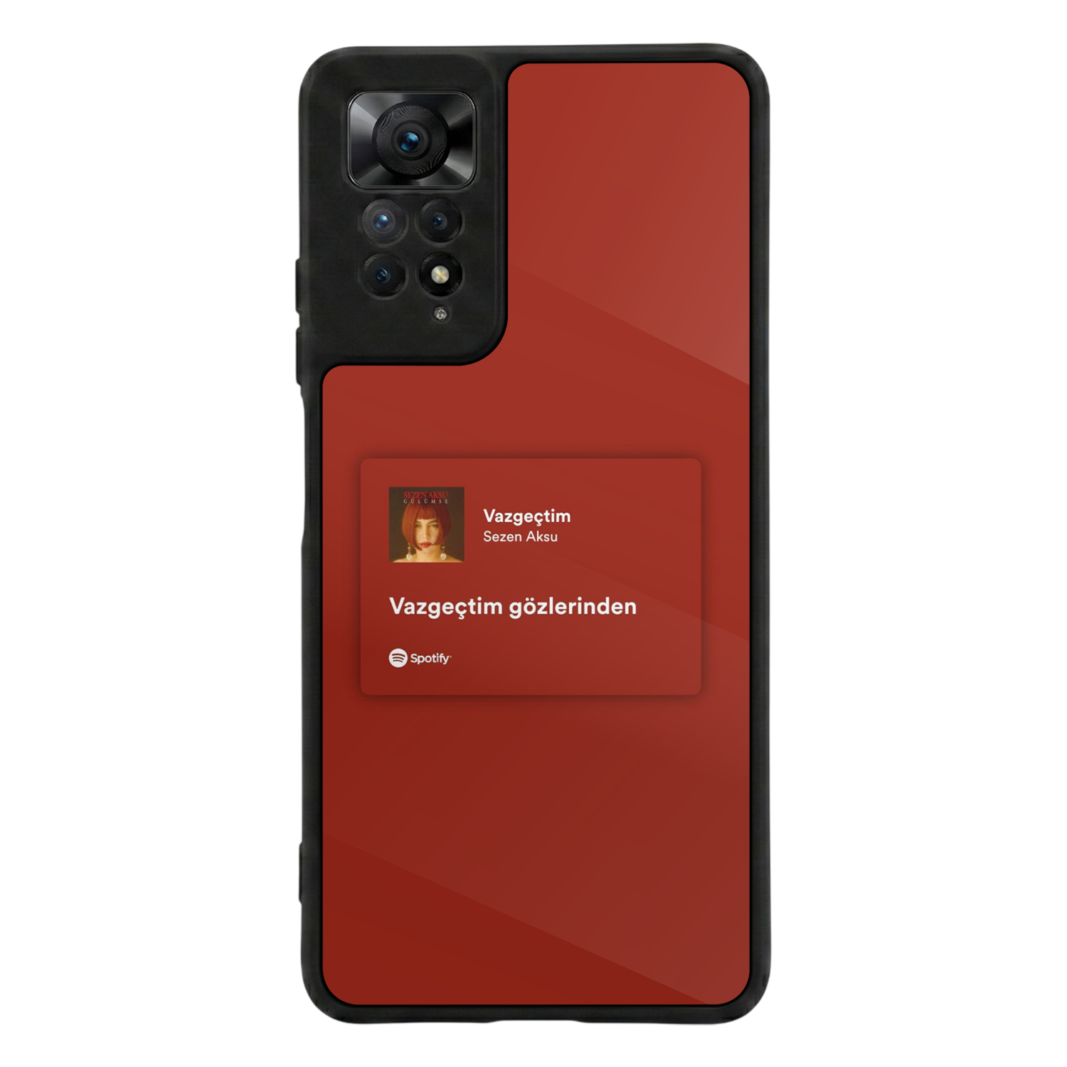 Xiaomi Redmi Note 11 Pro Uyumlu Sarki Sozleri Tasarımlı Glossy Premium Kılıf