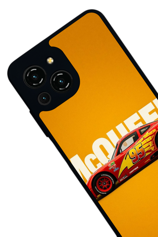 Reeder S23 Pro Max Uyumlu Simsek McQueen Tasarımlı Glossy Premium Kılıf