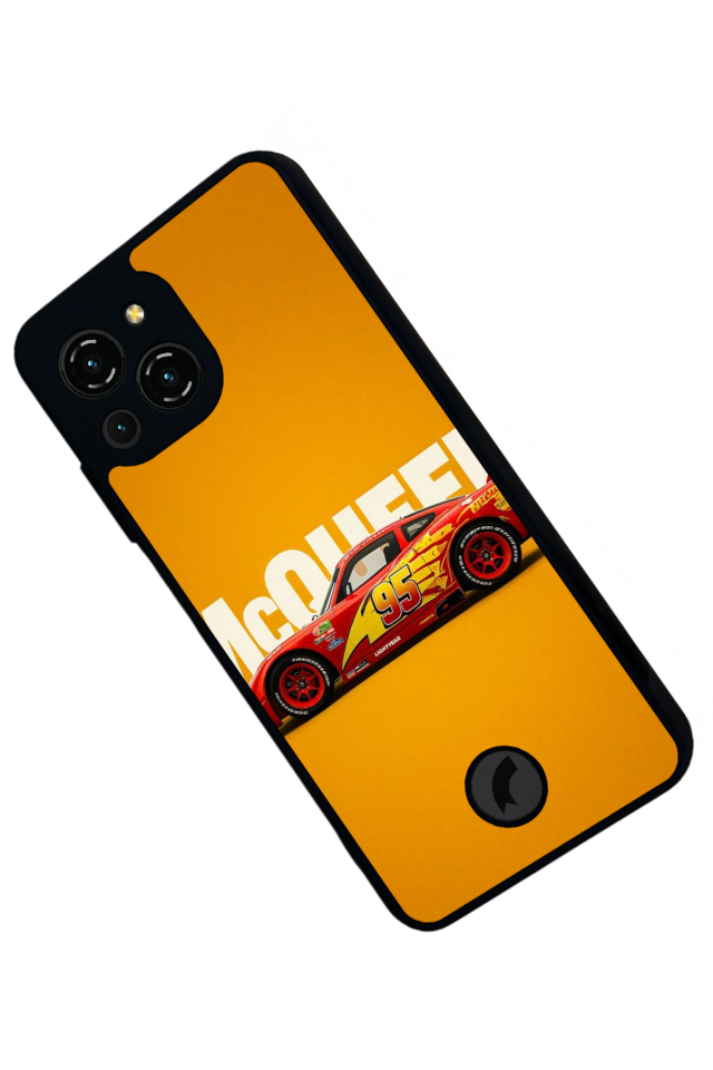 Reeder S23 Pro Max Uyumlu Simsek McQueen Tasarımlı Glossy Premium Kılıf